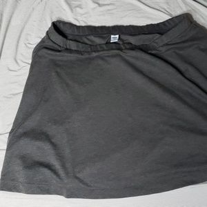 Grey Old Navy a-line skirt (Stretch waist)